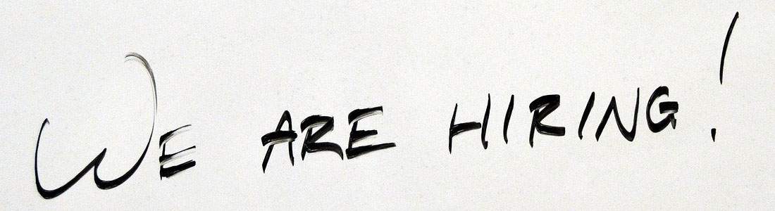 We Are Hiring We Are Hiring