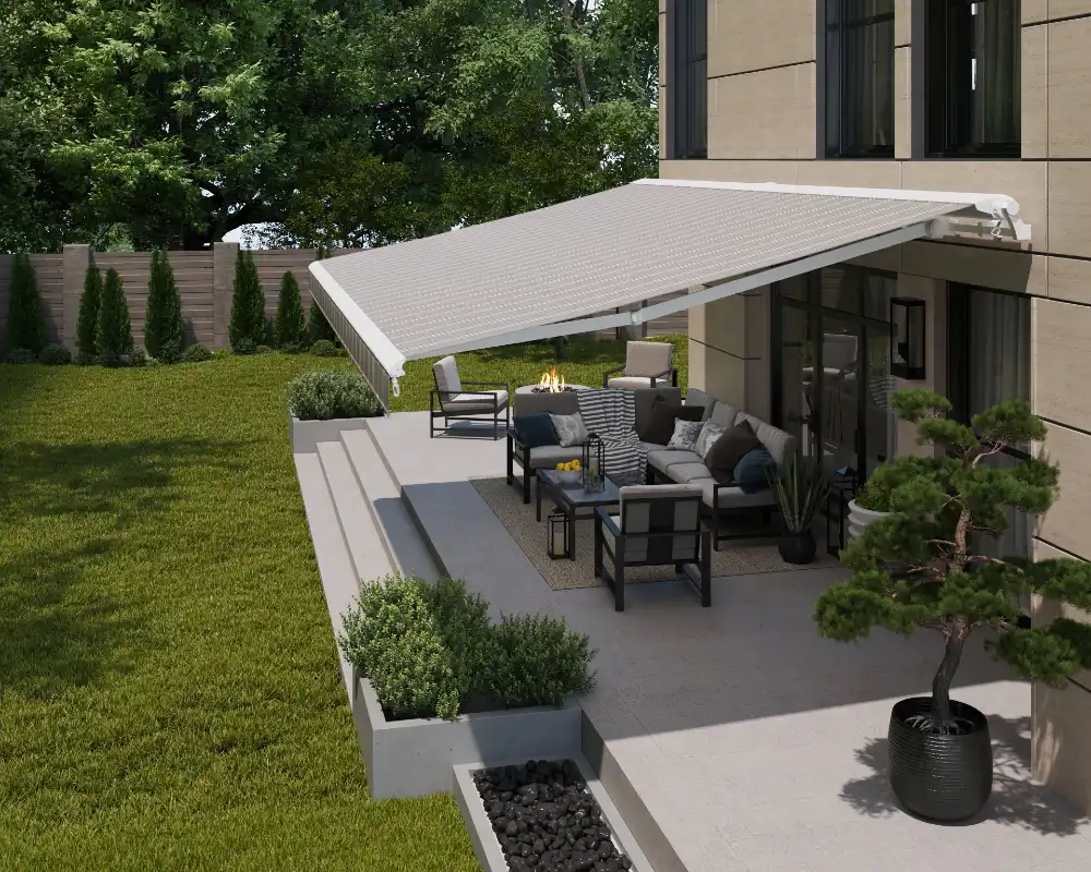 SunSetter Awnings Outdoor Awnings Retractable Screens